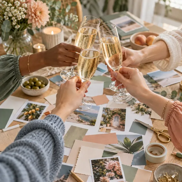 Share and toast
