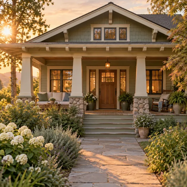 The house
