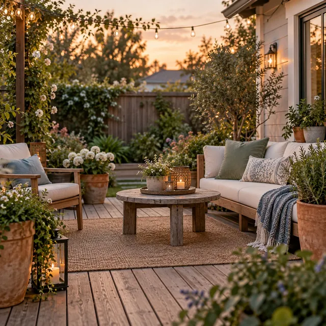 The outside
