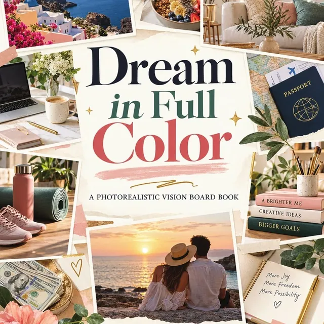 Printable vision board kit