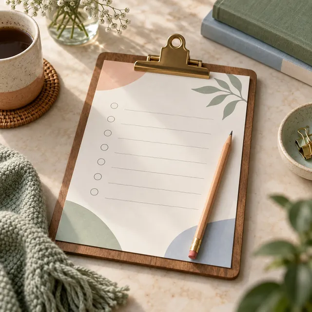 Vision board goal worksheet
